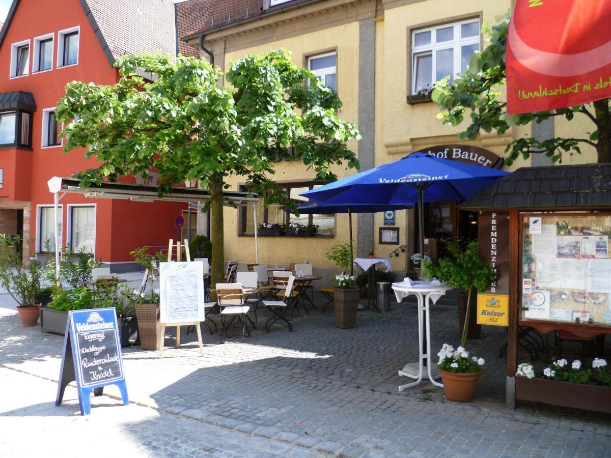 Gasthof Hotel Bauer Hersbruck Ristorante foto